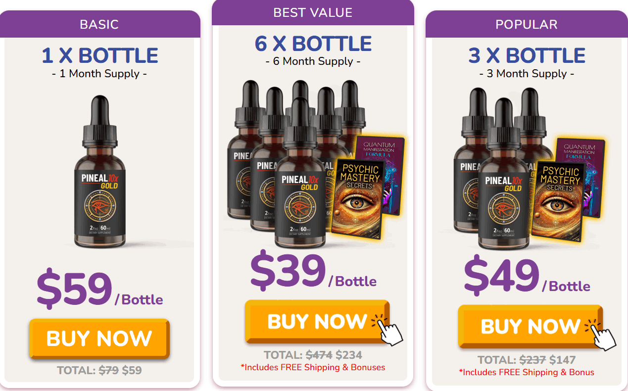 Pineal 10x-gold-Order Page